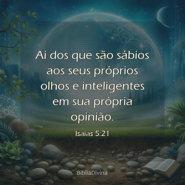 Isaías 5:21