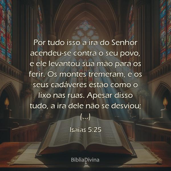 Isaías 5:25