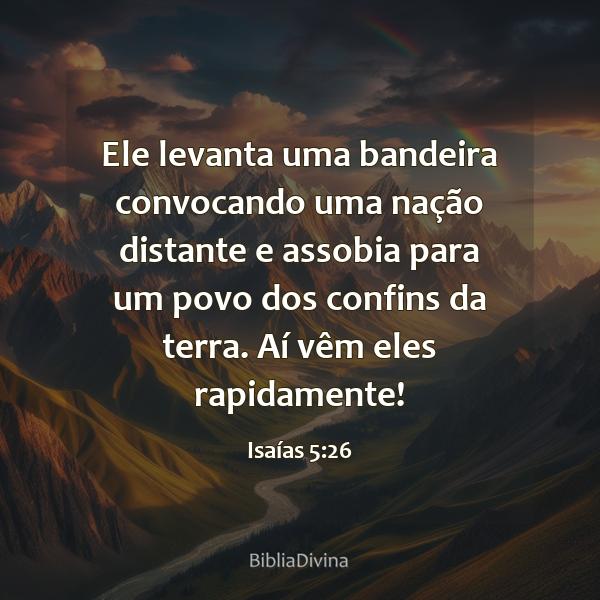 Isaías 5:26