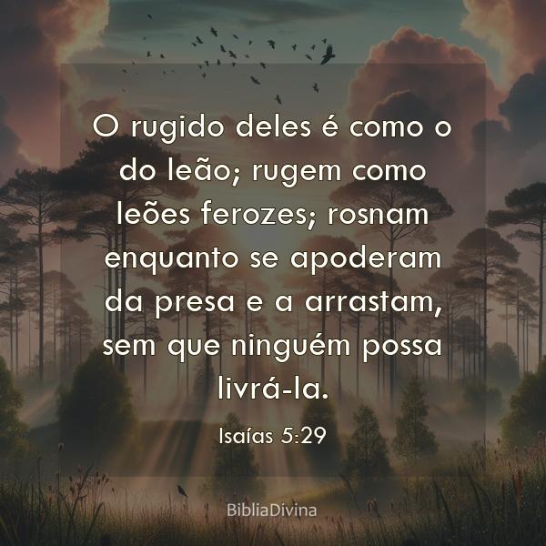 Isaías 5:29