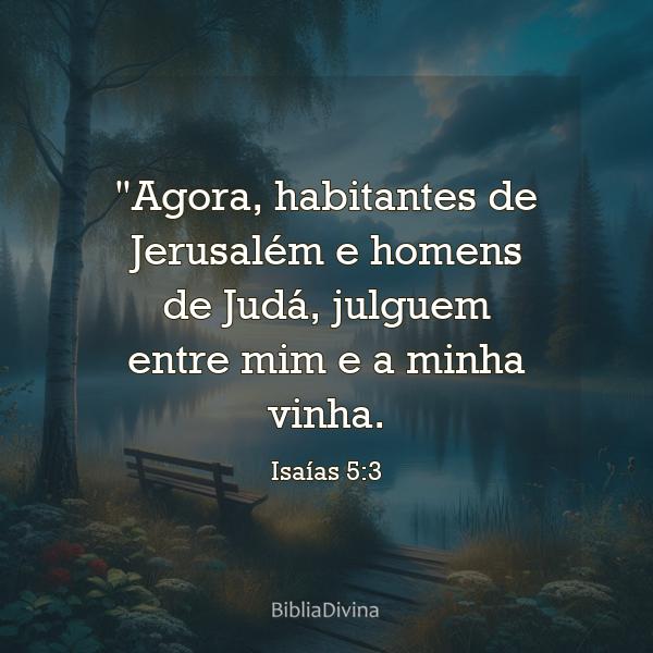 Isaías 5:3