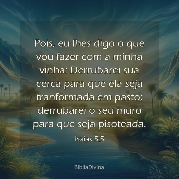 Isaías 5:5