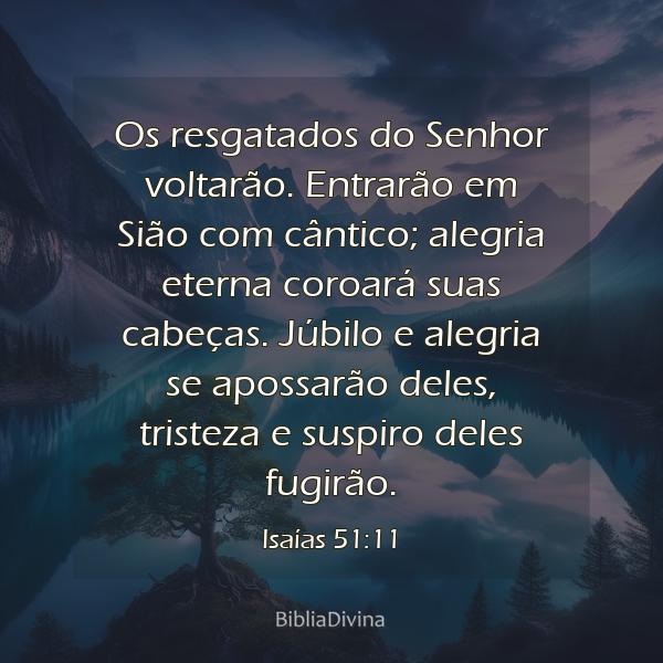 Isaías 51:11