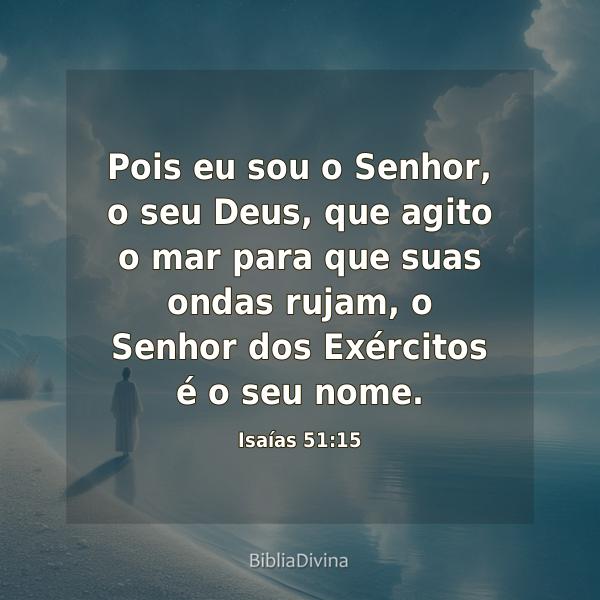 Isaías 51:15