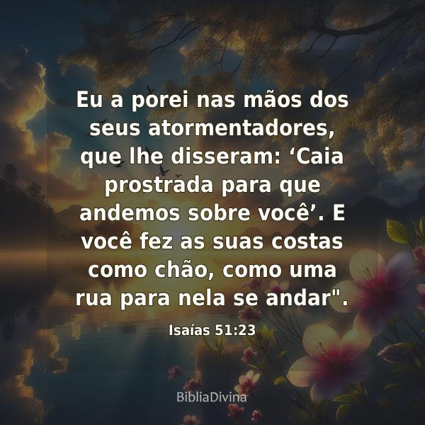 Isaías 51:23