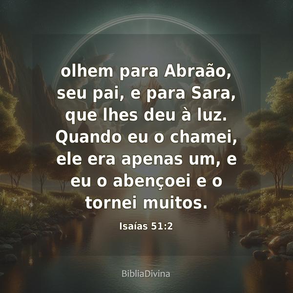 Isaías 51:2