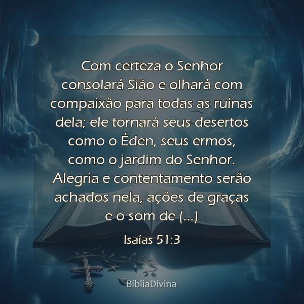 Isaías 51:3