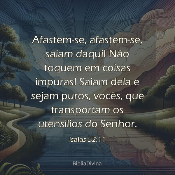 Isaías 52:11