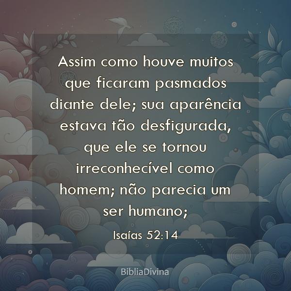 Isaías 52:14