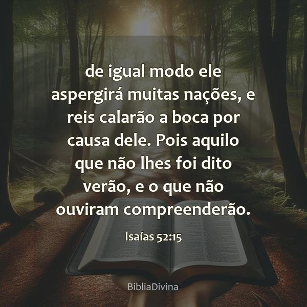 Isaías 52:15