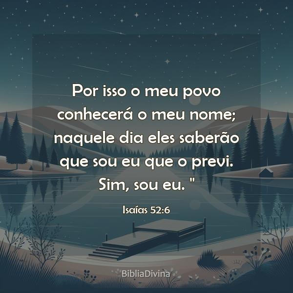 Isaías 52:6