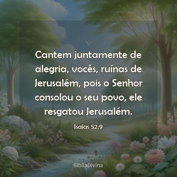 Isaías 52:9