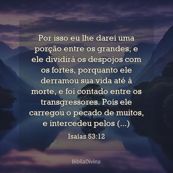 Isaías 53:12