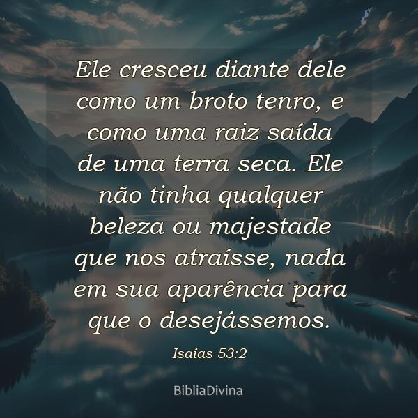 Isaías 53:2