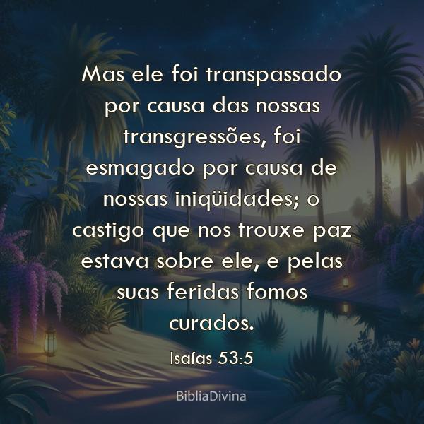 Isaías 53:5