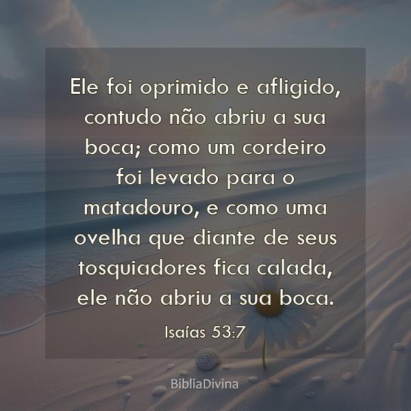 Isaías 53:7