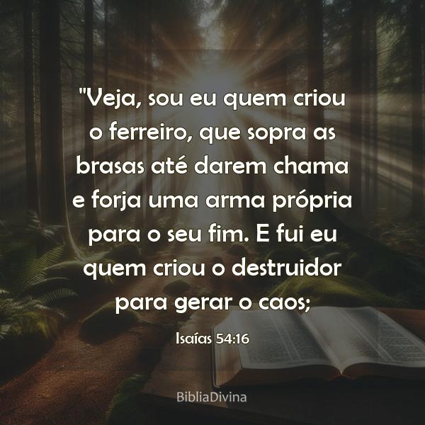 Isaías 54:16