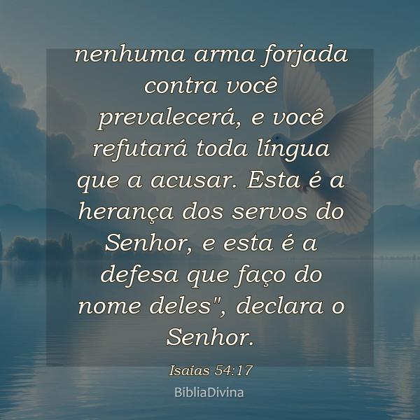 Isaías 54:17