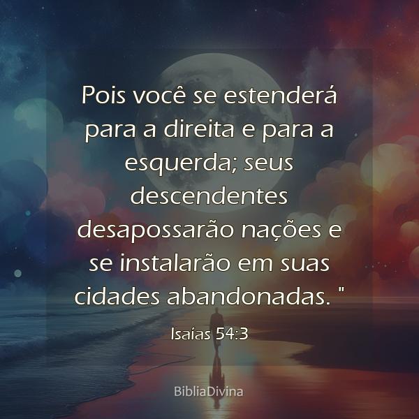 Isaías 54:3