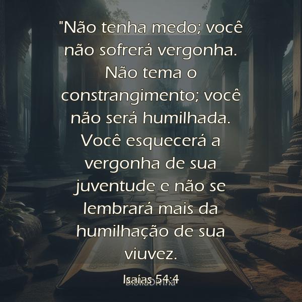 Isaías 54:4