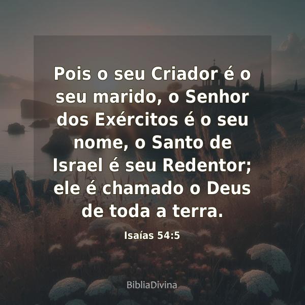 Isaías 54:5