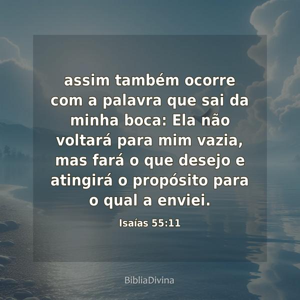 Isaías 55:11