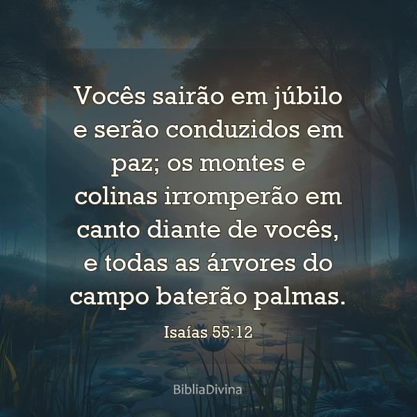 Isaías 55:12