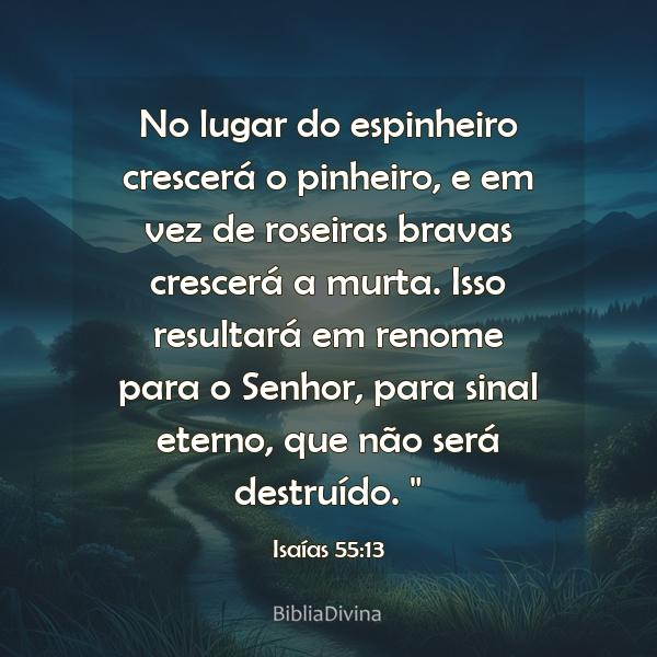 Isaías 55:13