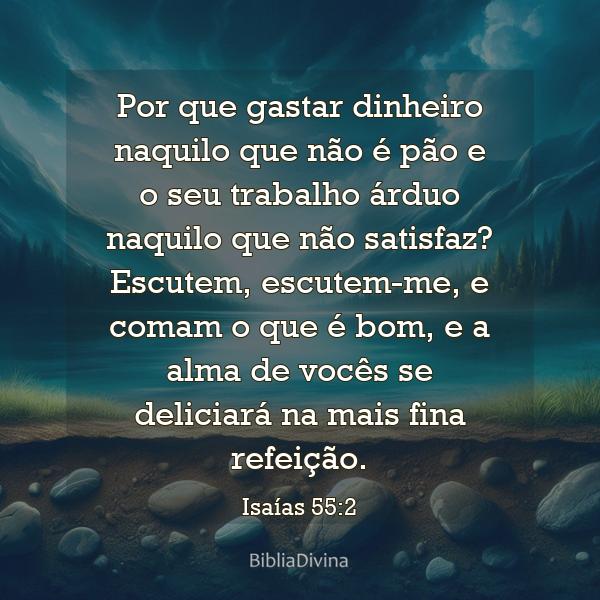 Isaías 55:2