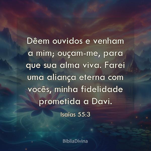 Isaías 55:3