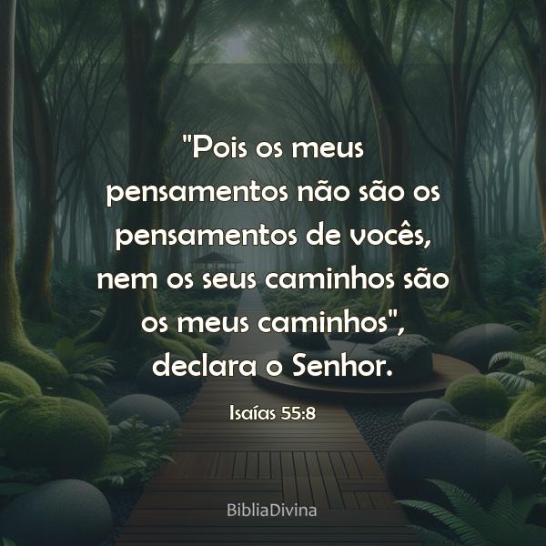 Isaías 55:8