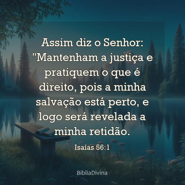 Isaías 56:1