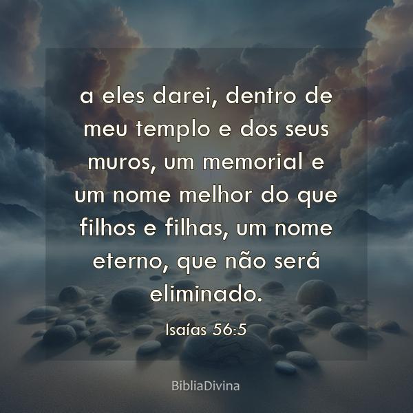 Isaías 56:5