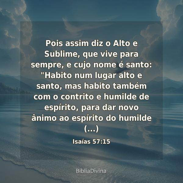 Isaías 57:15