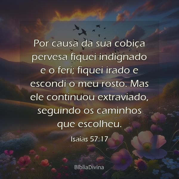 Isaías 57:17