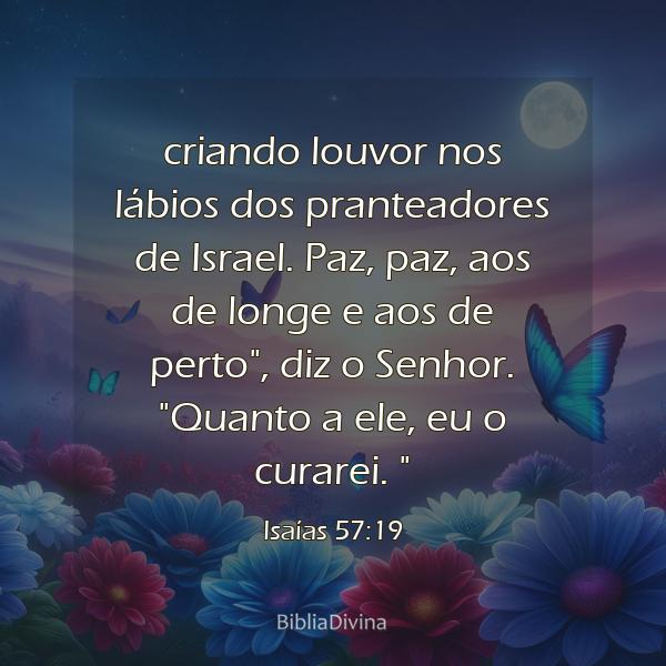 Isaías 57:19