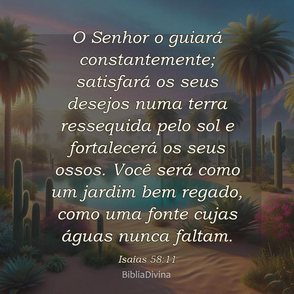 Isaías 58:11