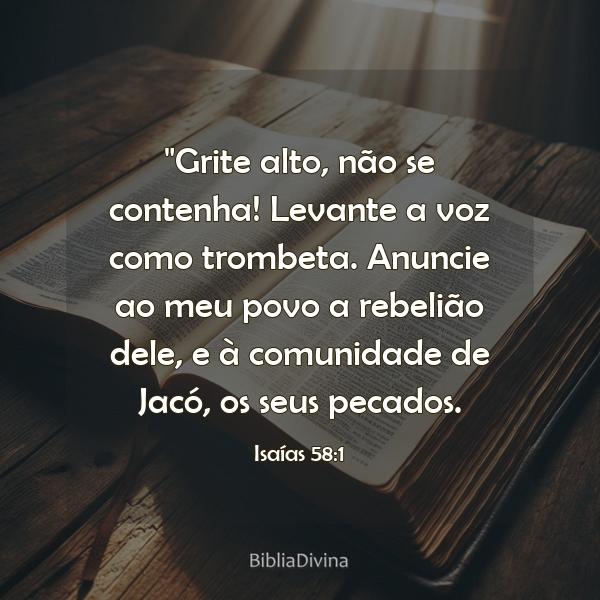 Isaías 58:1