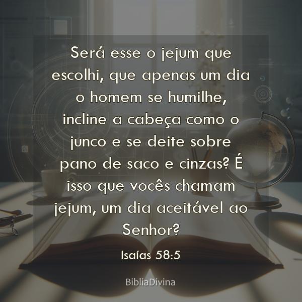 Isaías 58:5