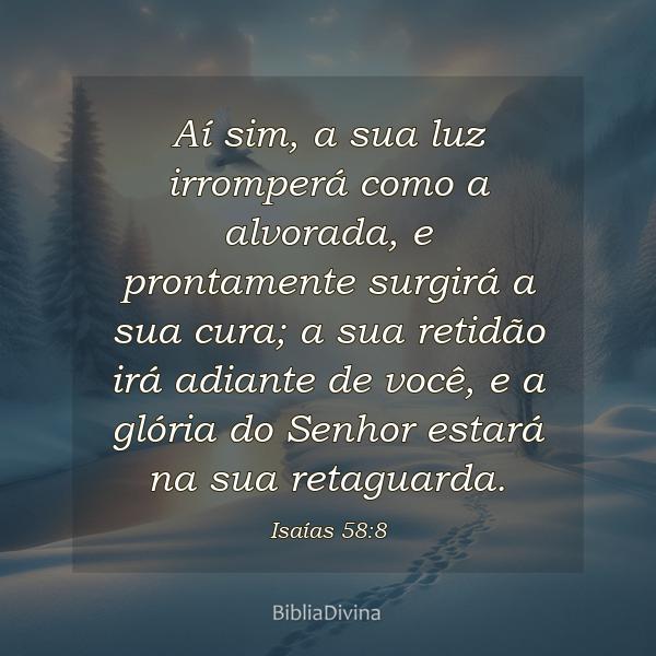 Isaías 58:8