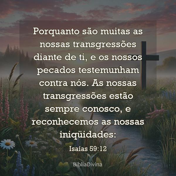 Isaías 59:12