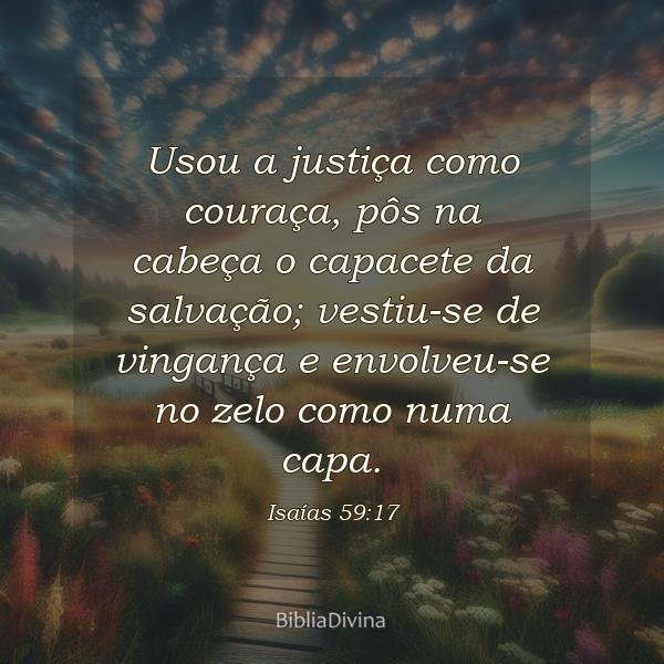 Isaías 59:17