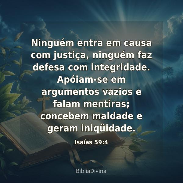 Isaías 59:4