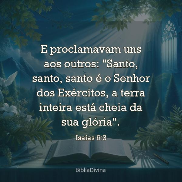 Isaías 6:3