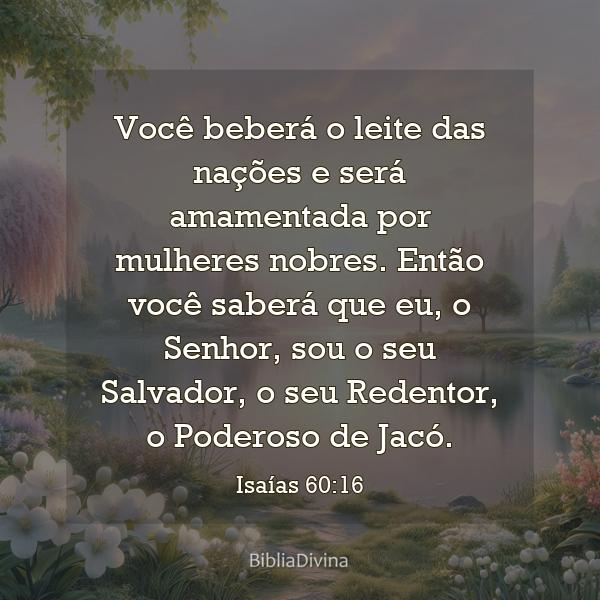 Isaías 60:16