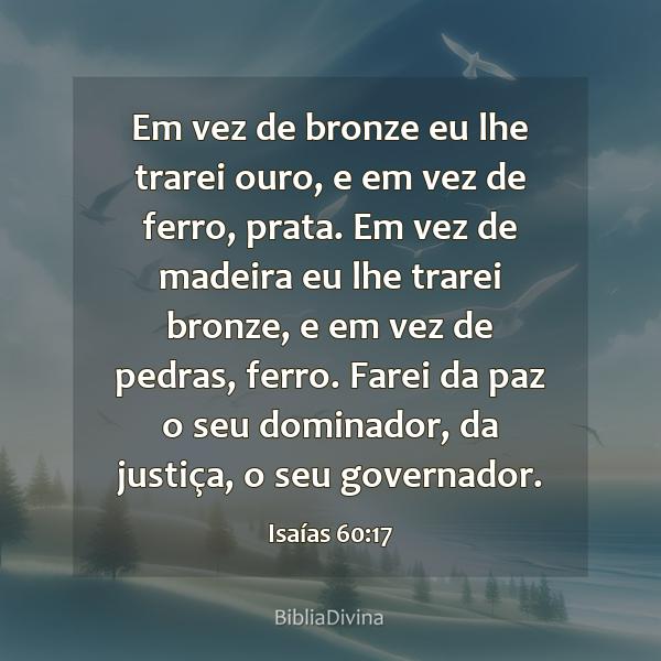 Isaías 60:17