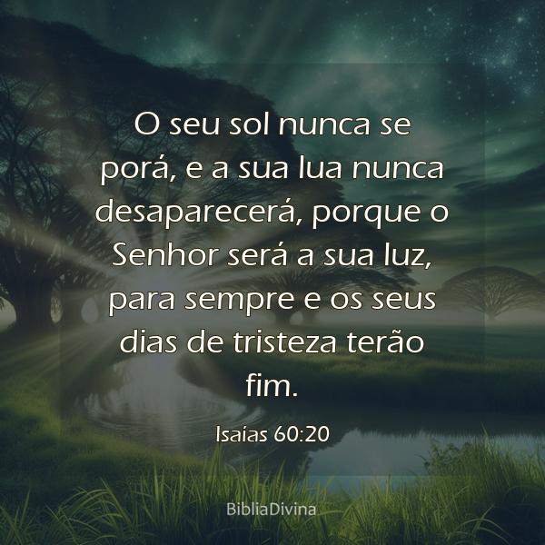 Isaías 60:20