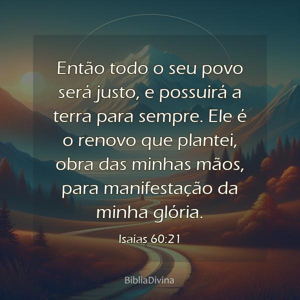 Isaías 60:21