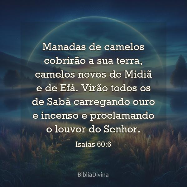 Isaías 60:6