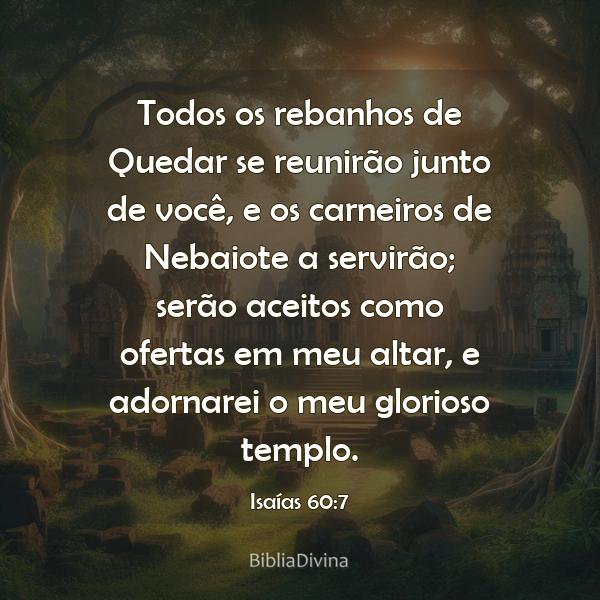 Isaías 60:7